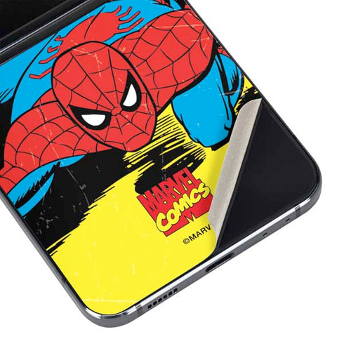 Marvel Classic Comics The Amazing Spider-Man Galaxy Z Flip5 5G Skin